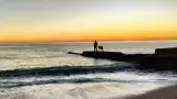 Море возле отеля